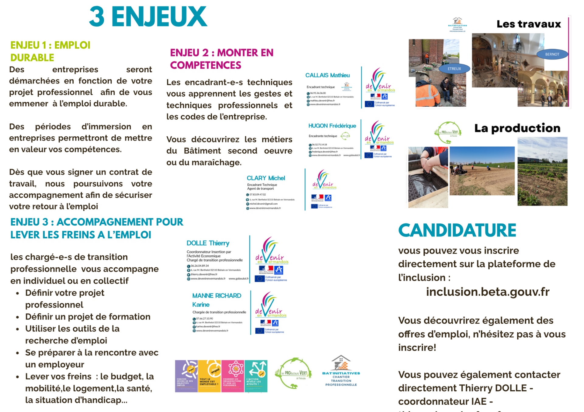 PLAQUETTE BAT ET PRODS